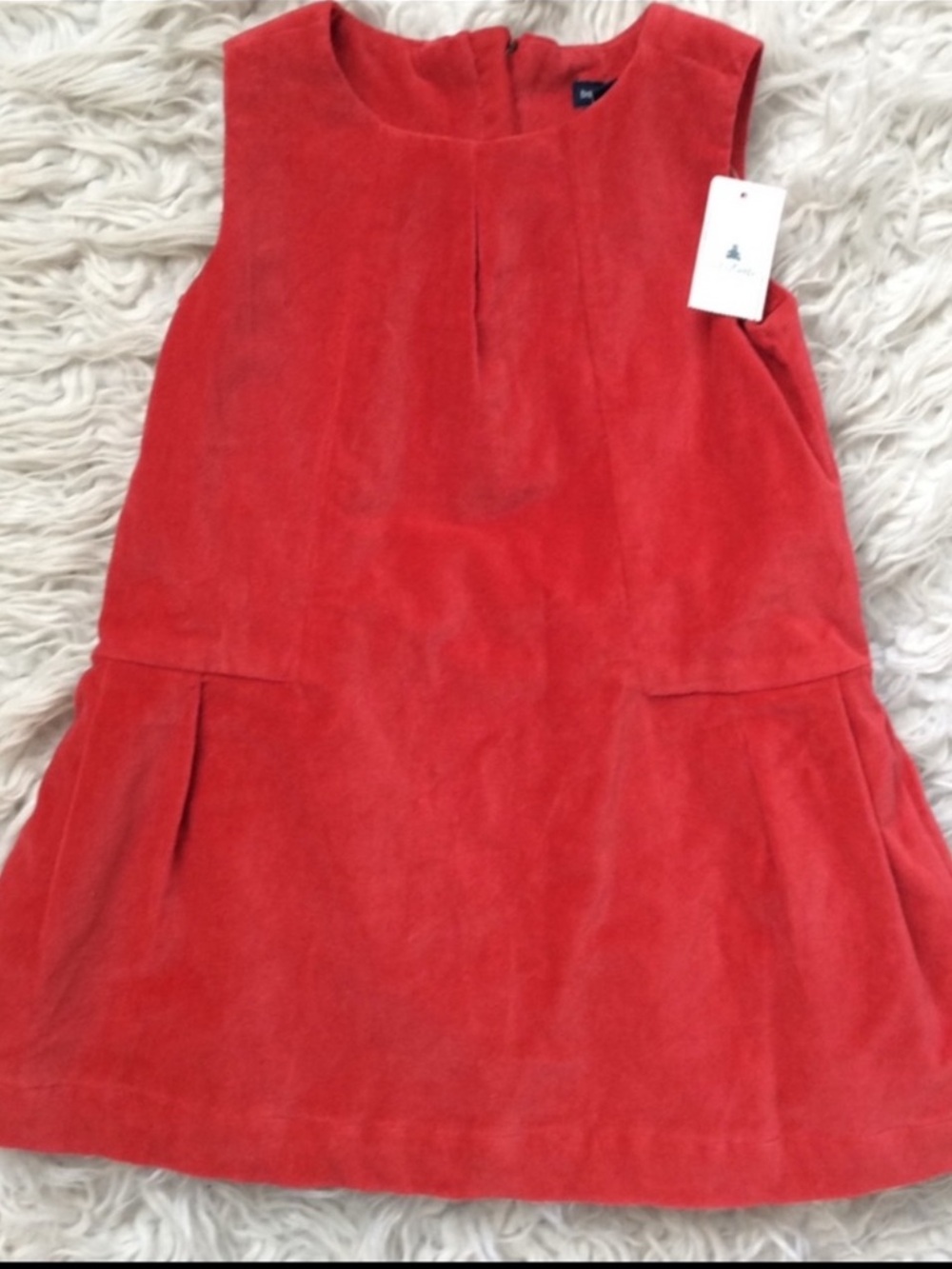 NWT GAP Toddler Red Velvet Dress